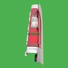 Vauxhall vivaro rear tail light 265a13908r right genuine 2016