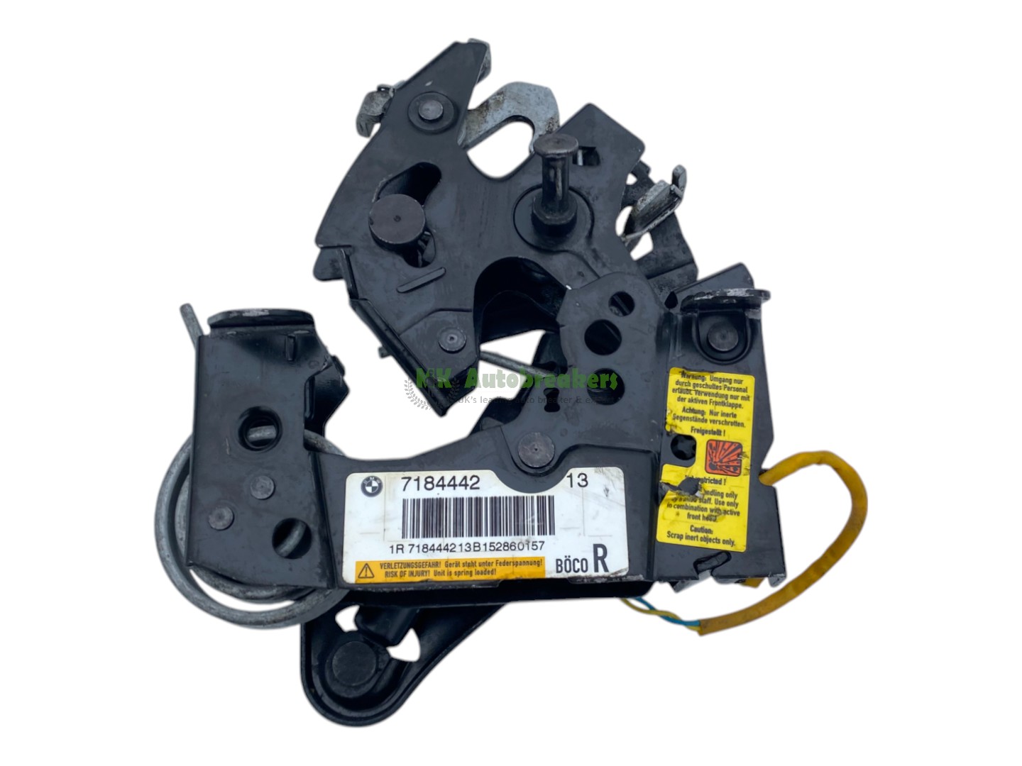 BMW 5 Series F10 Bonnet Lock Actuator 7184442 Right Genuine 2015