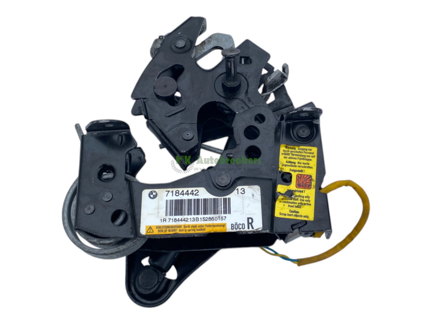 BMW 5 Series F10 Bonnet Lock Actuator 7184442 Right Genuine 2015