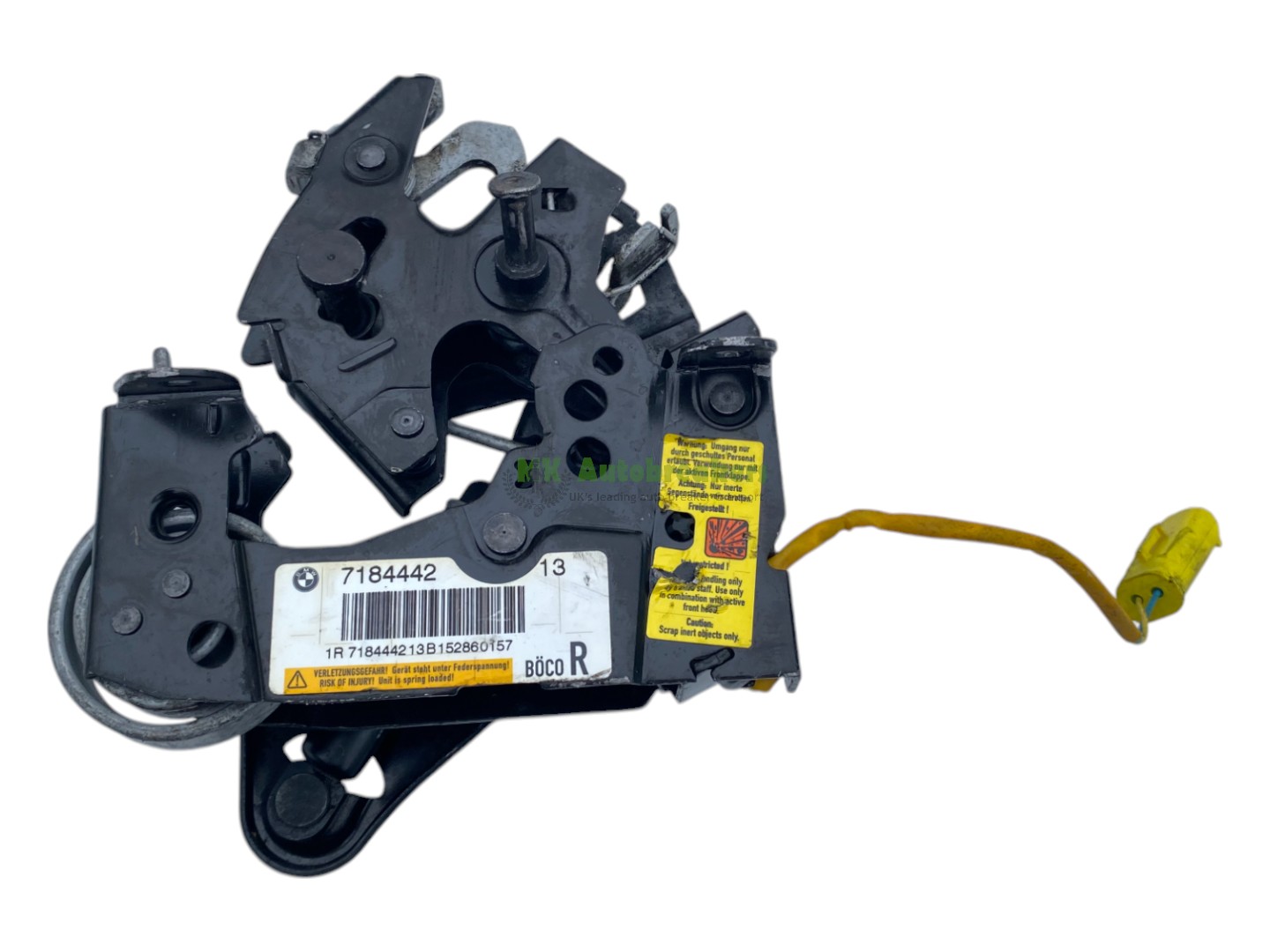 BMW 5 Series F10 Bonnet Lock Actuator 7184442 Right Genuine 2015