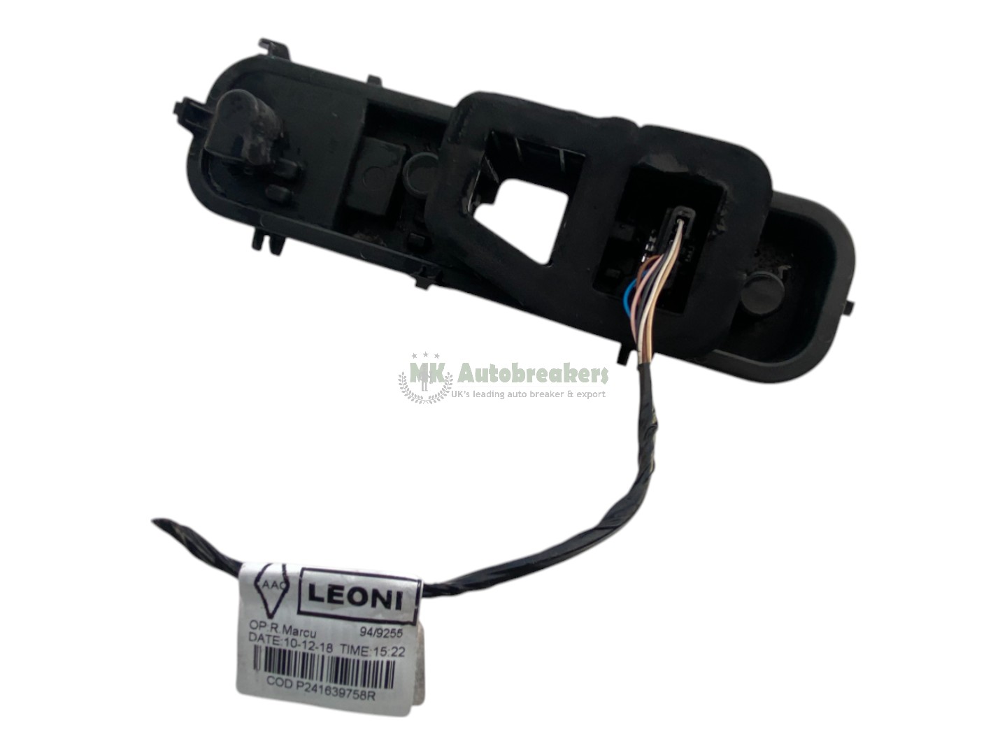 Dacia Logan Rear Light Bulb Holder 241639758R Right Genuine 2019