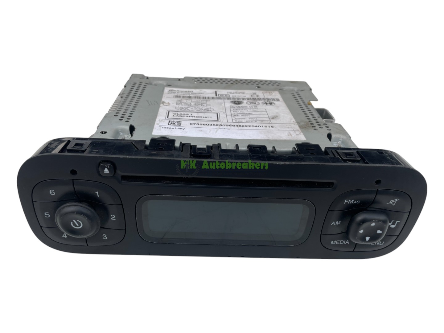 Fiat Panda Radio Stereo Head Unit 735603526 Genuine 2015