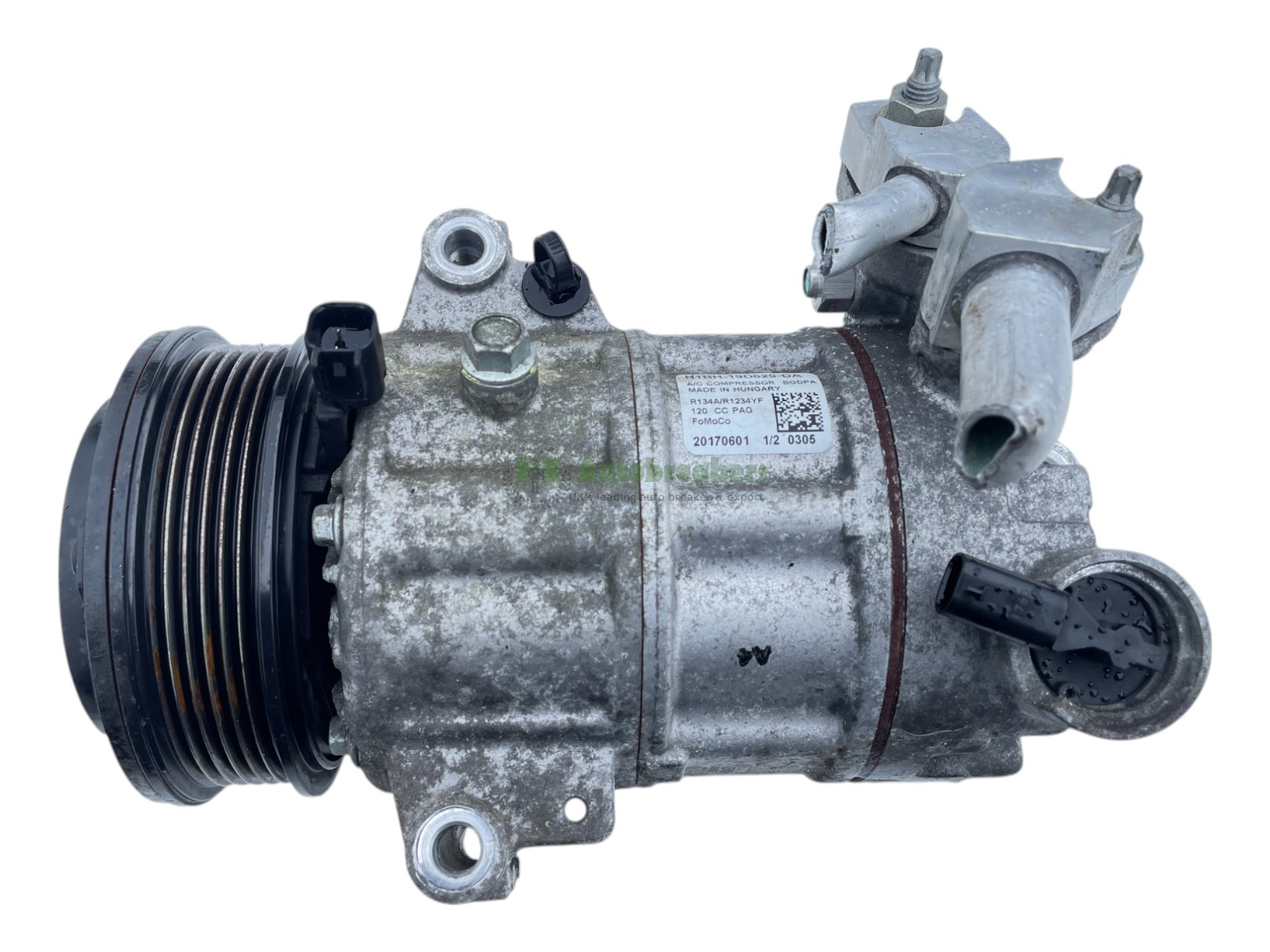 Ford Fiesta A/C Compressor Pump H1BH-19D629-DA Auto Genuine 2017