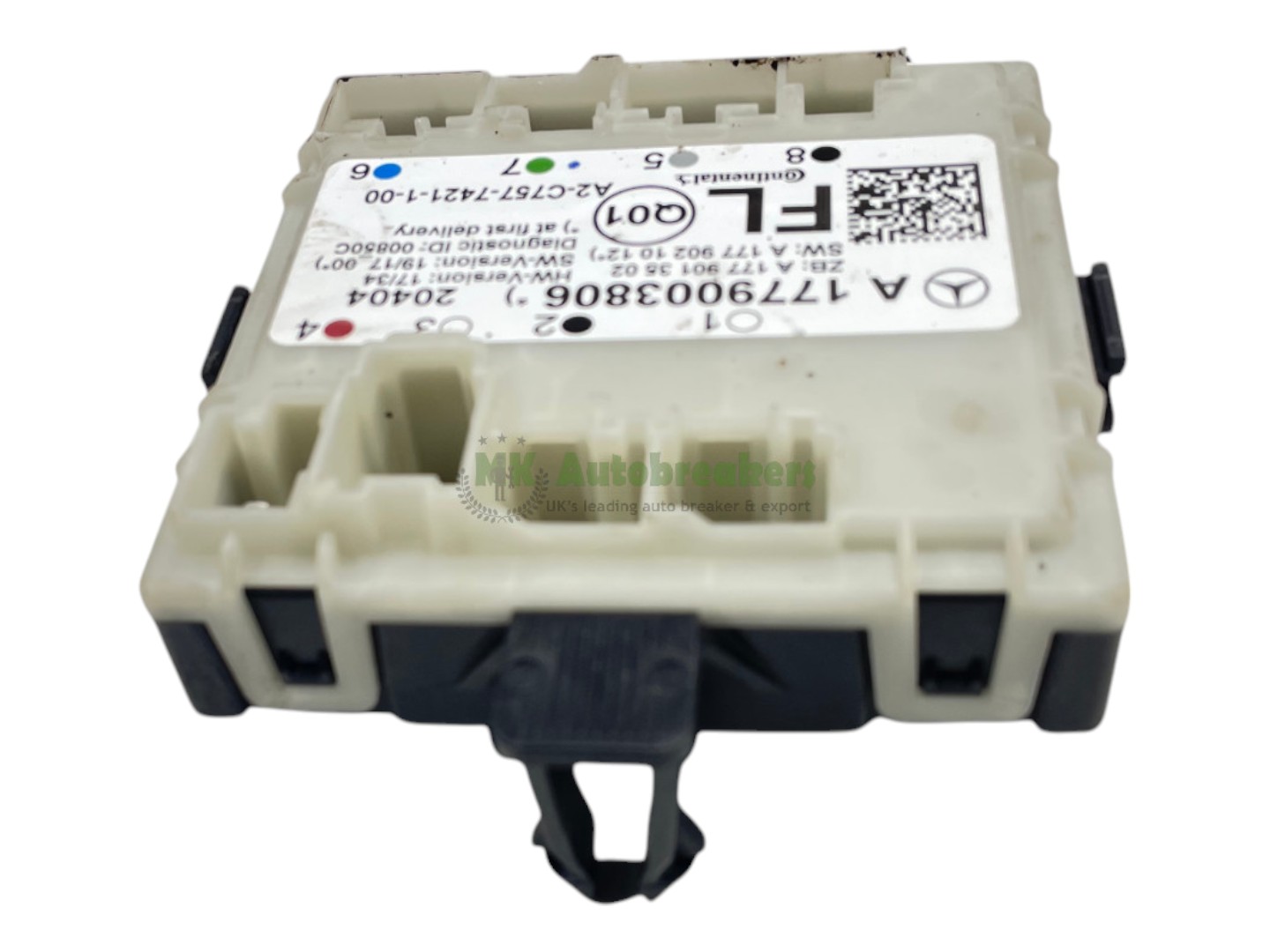 Mercedes CLA Door Control Module A1779003806 Front Left Genuine 2019