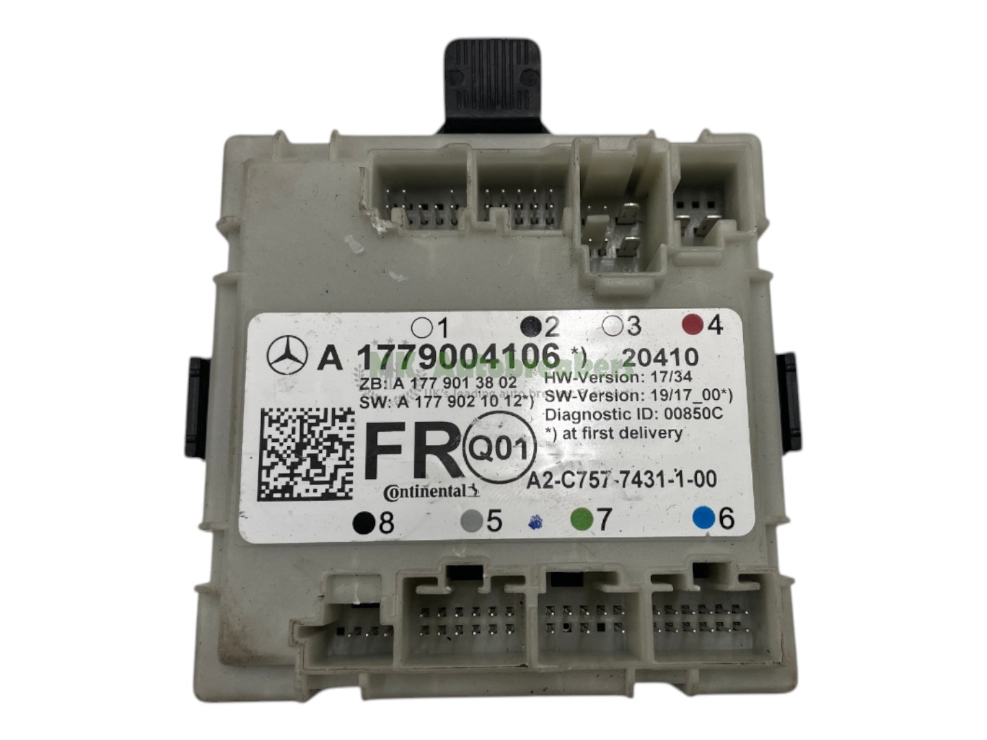 Mercedes CLA Door Control Module A1779004106 Front Right Genuine 2019