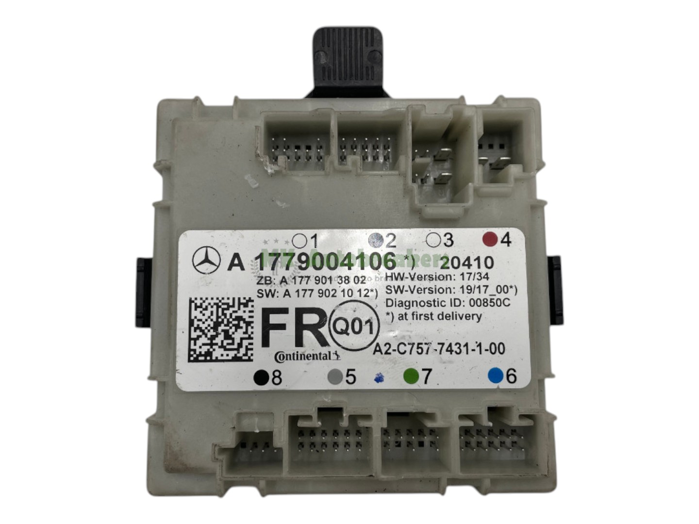 Mercedes CLA Door Control Module A1779004106 Front Right Genuine 2019