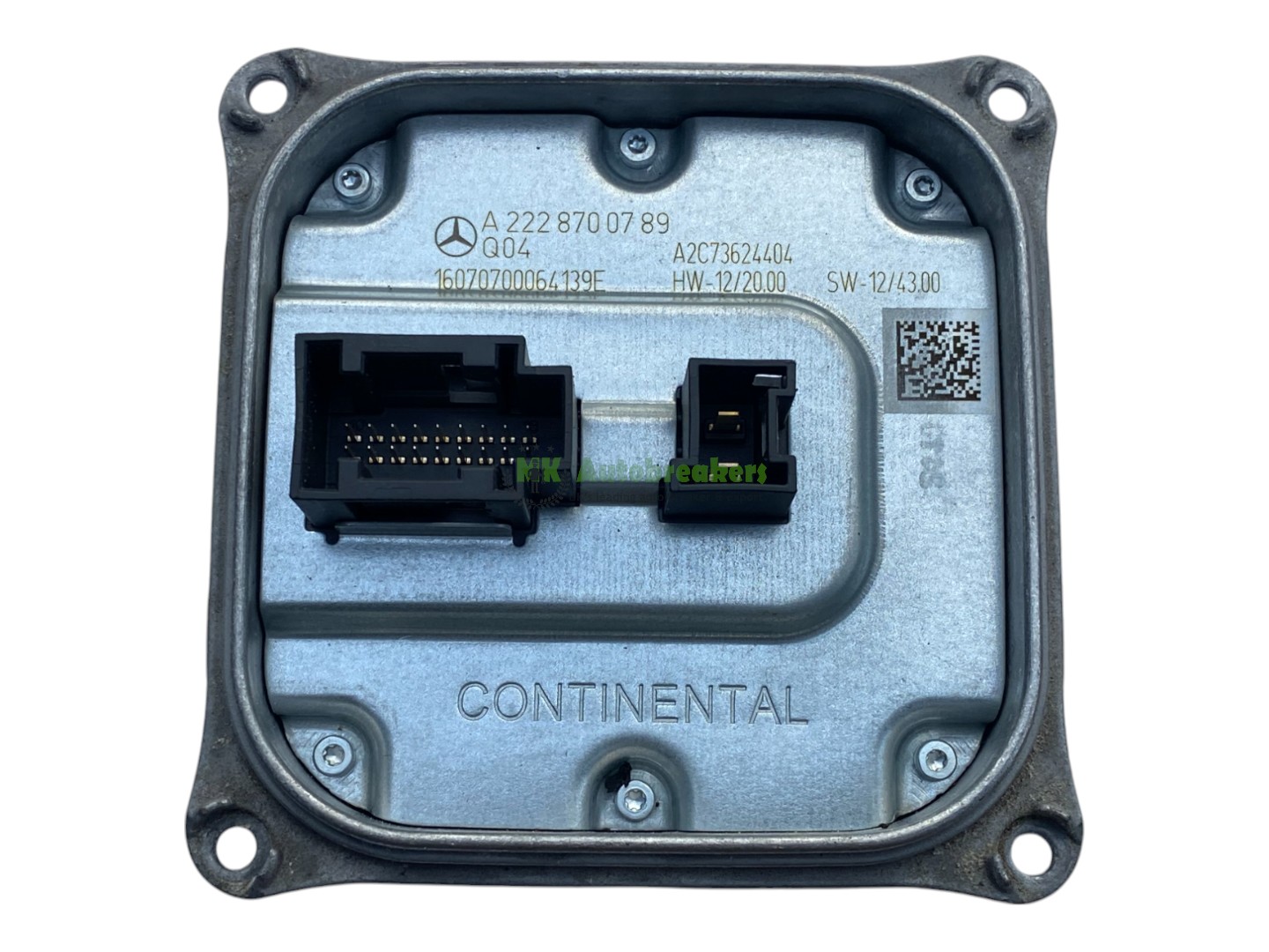 Mercedes E-Class Headlight Ballast Control Module A2228700789 Genuine 2017