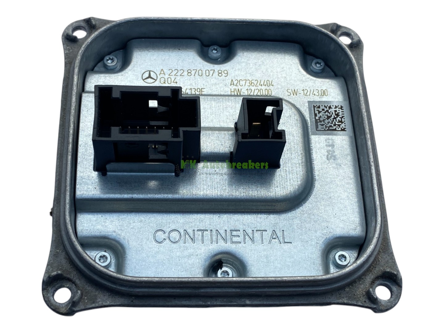 Mercedes E-Class Headlight Ballast Control Module A2228700789 Genuine 2017