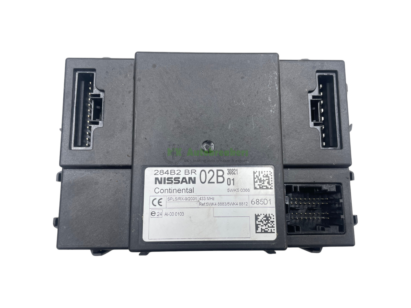 Nissan Qashqai Body Control Module 284B2BR02B Genuine 2012