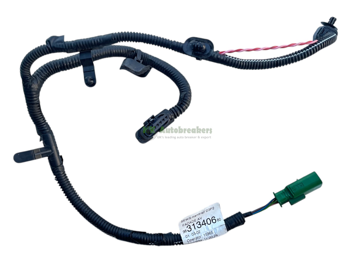 Peugeot 2008 Front Bumper Cable Loom 9831340680 Genuine 2024