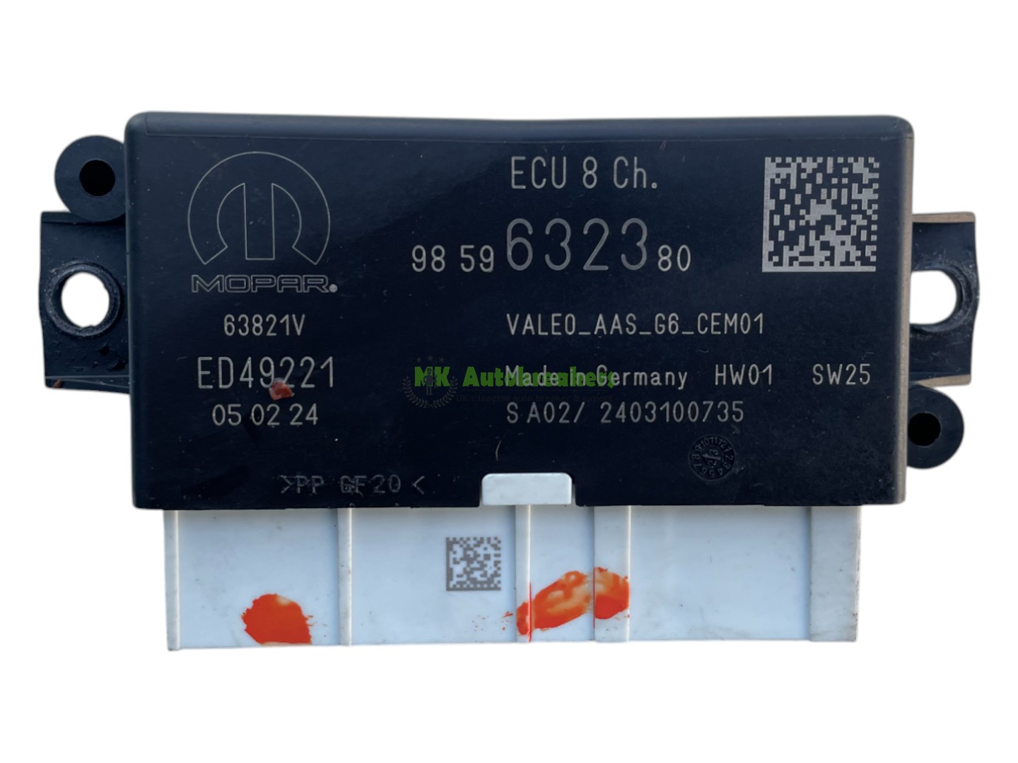 Peugeot 2008 Parking Distance Control Module 9859632380 Genuine 2024