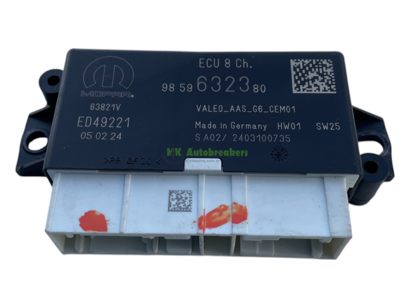 Peugeot 2008 Parking Distance Control Module 9859632380 Genuine 2024