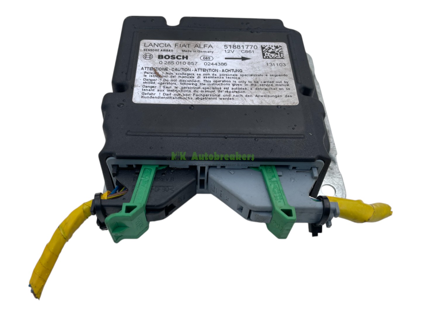 Vauxhall Combo Airbag Control Module 51881770 Genuine 2014