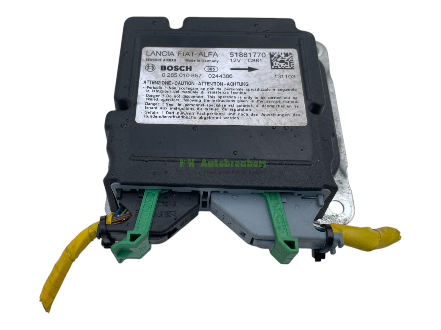 Vauxhall Combo Airbag Control Module 51881770 Genuine 2014