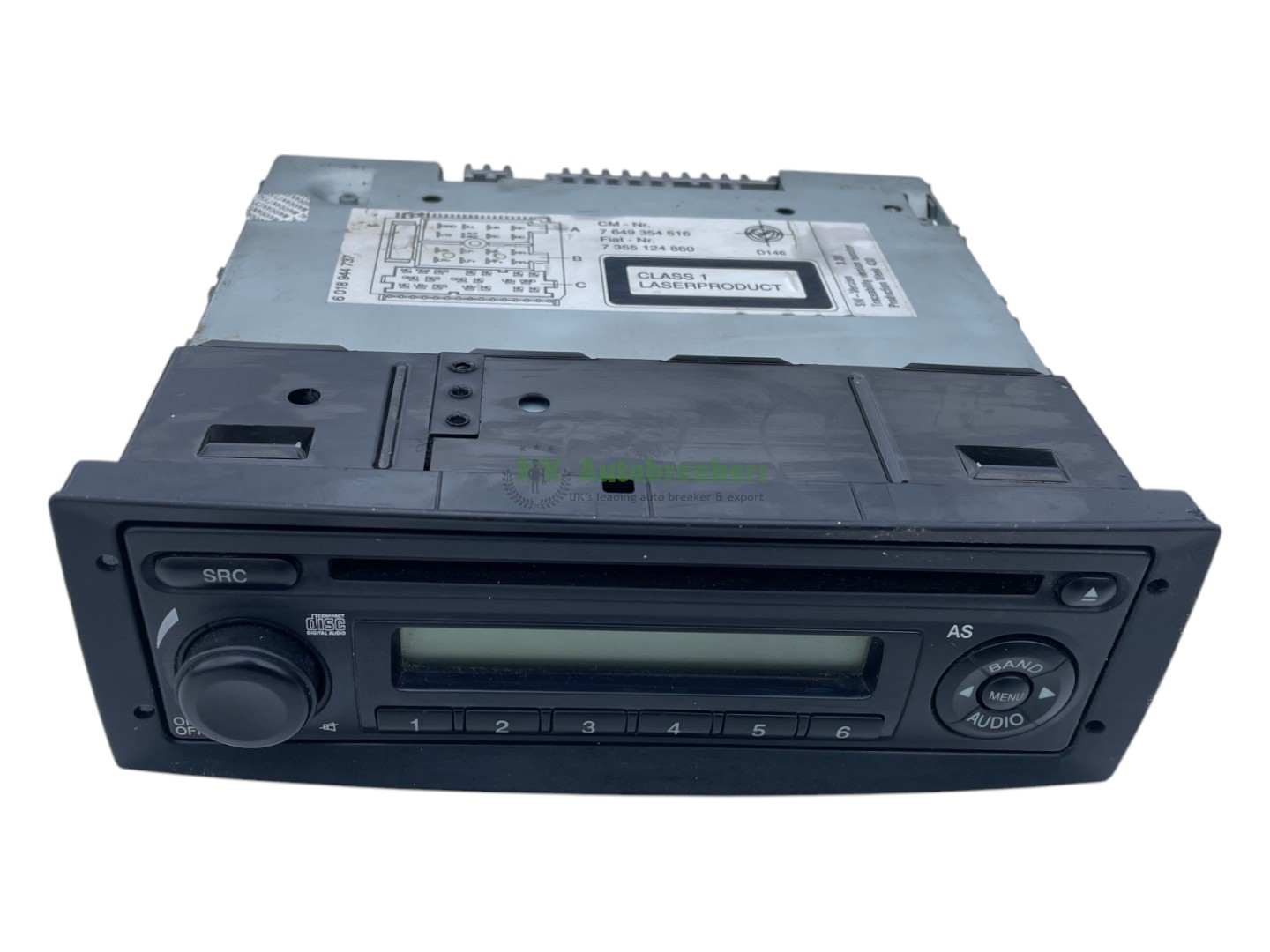 Vauxhall Combo Radio Stereo CD Player 7355124860 Genuine 2014