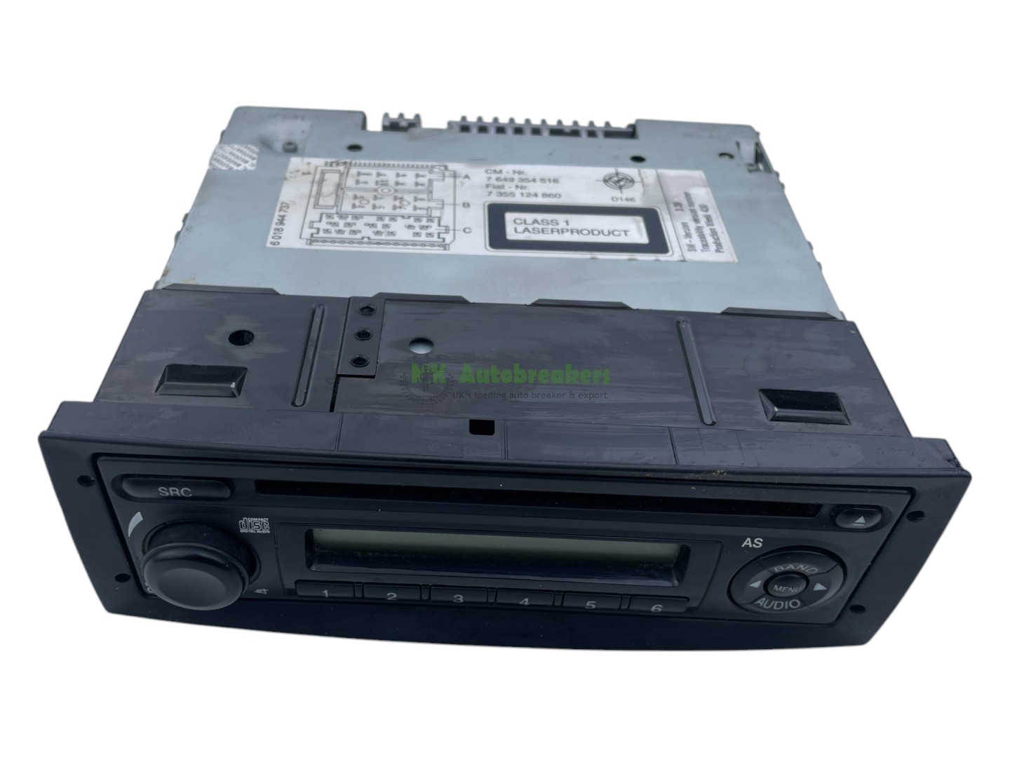 Vauxhall Combo Radio Stereo CD Player 7355124860 Genuine 2014