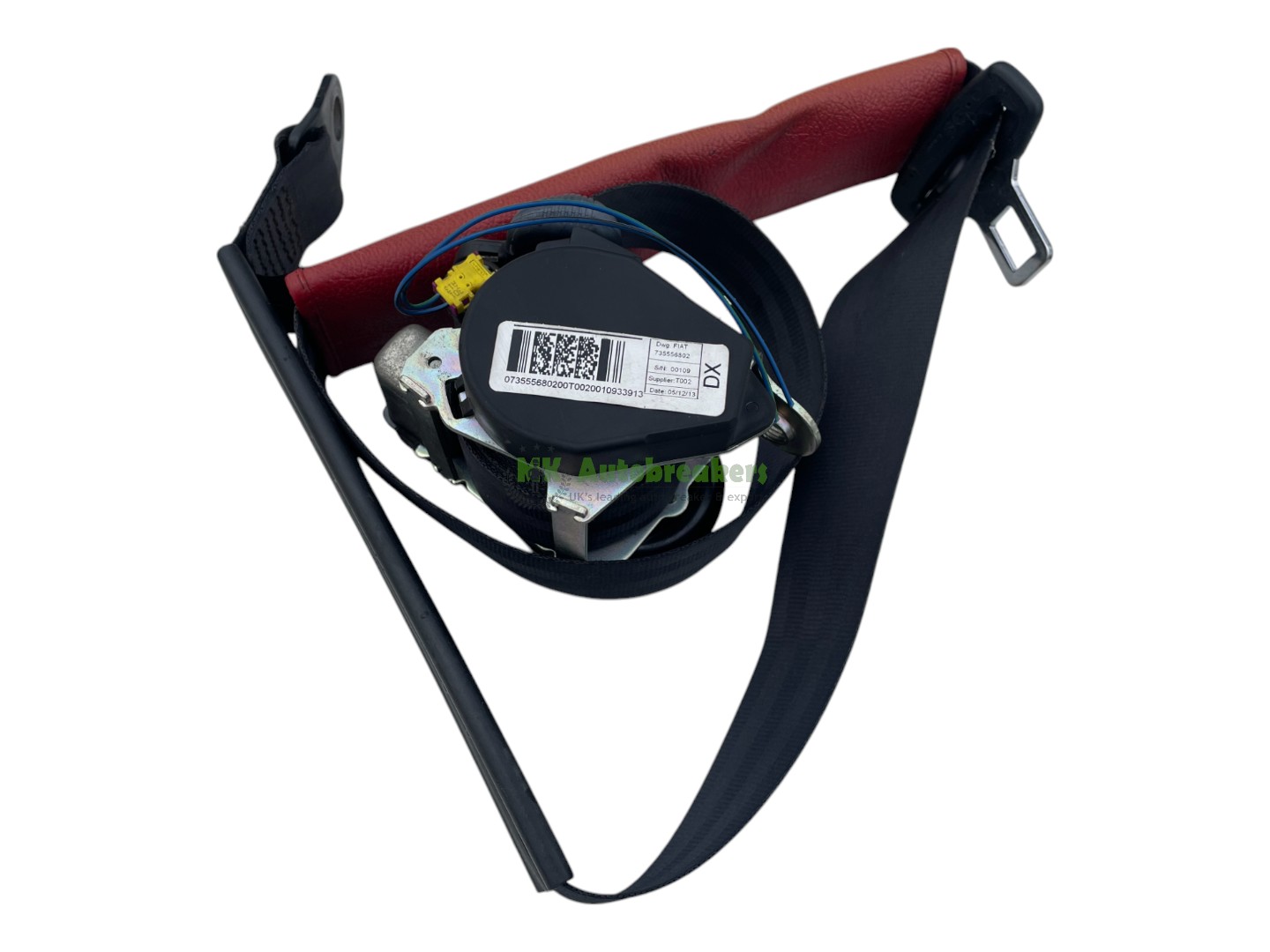 Vauxhall Combo Seatbelt 735556802 Front Right Genuine 2014