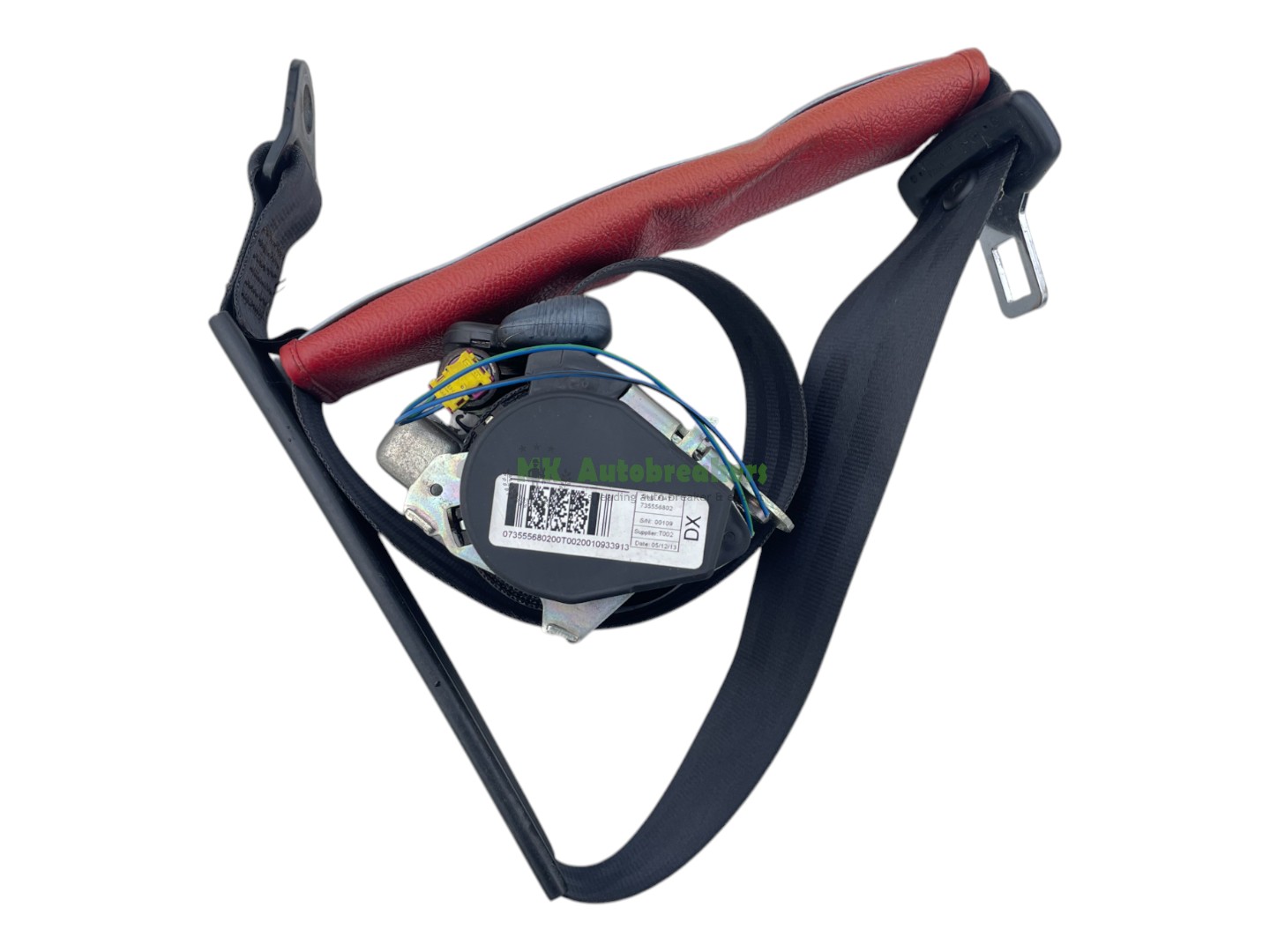 Vauxhall Combo Seatbelt 735556802 Front Right Genuine 2014