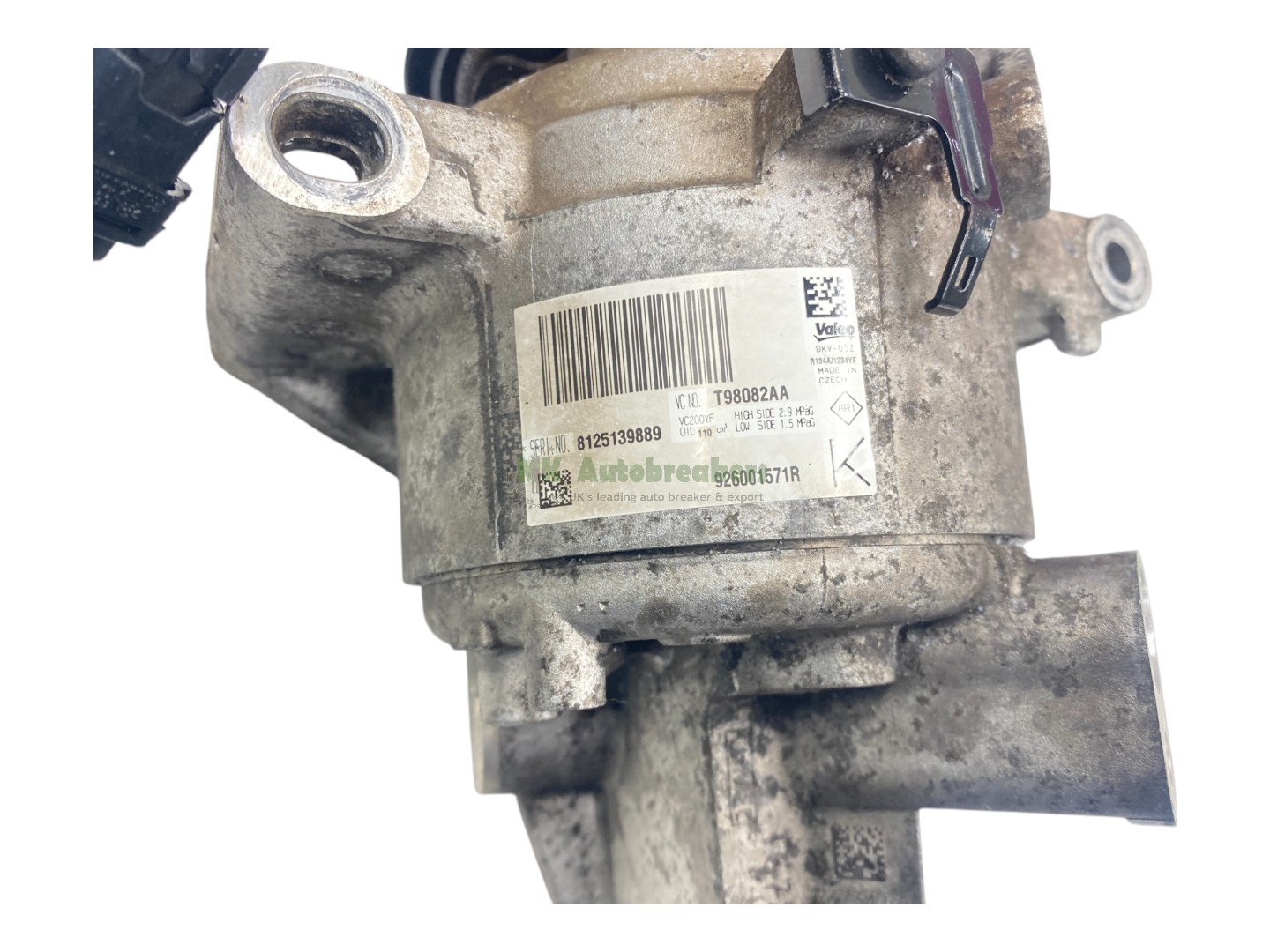 Dacia Logan AC Compressor Pump 926001571R 1.5 Genuine 2019