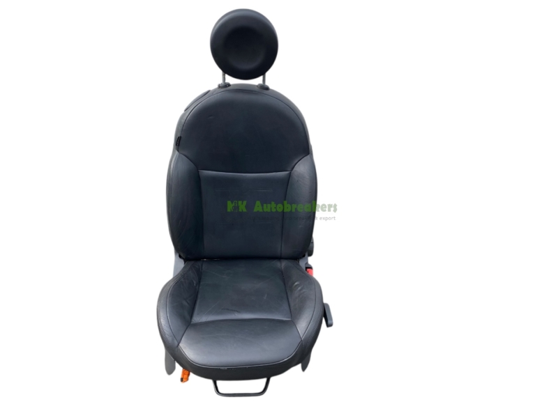 Fiat 500 Seat 71769046 Front Left Leather Genuine 2013