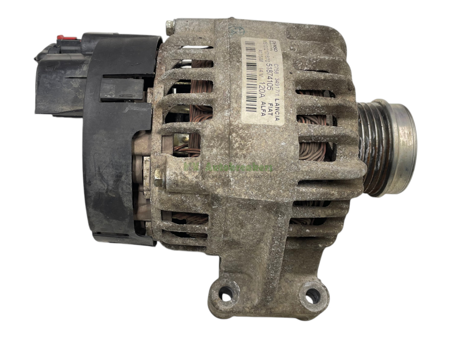 Fiat Tipo Alternator 51874105 1.4 Genuine 2017