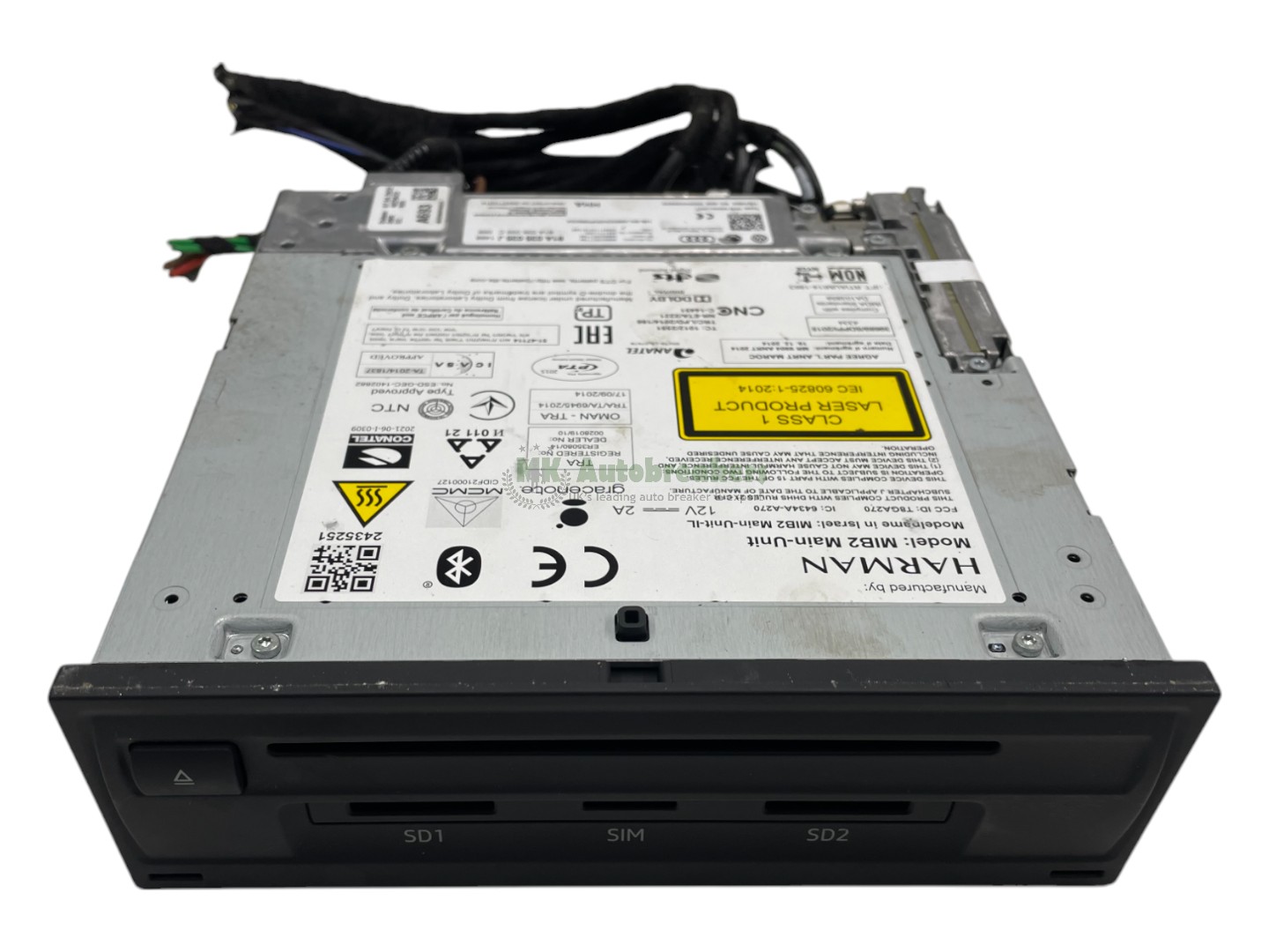 Audi Q2 Stereo CD Player Head Unit 81A035035J Genuine 2022