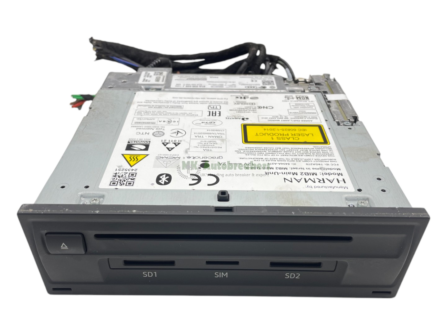 Audi Q2 Stereo CD Player Head Unit 81A035035J Genuine 2022