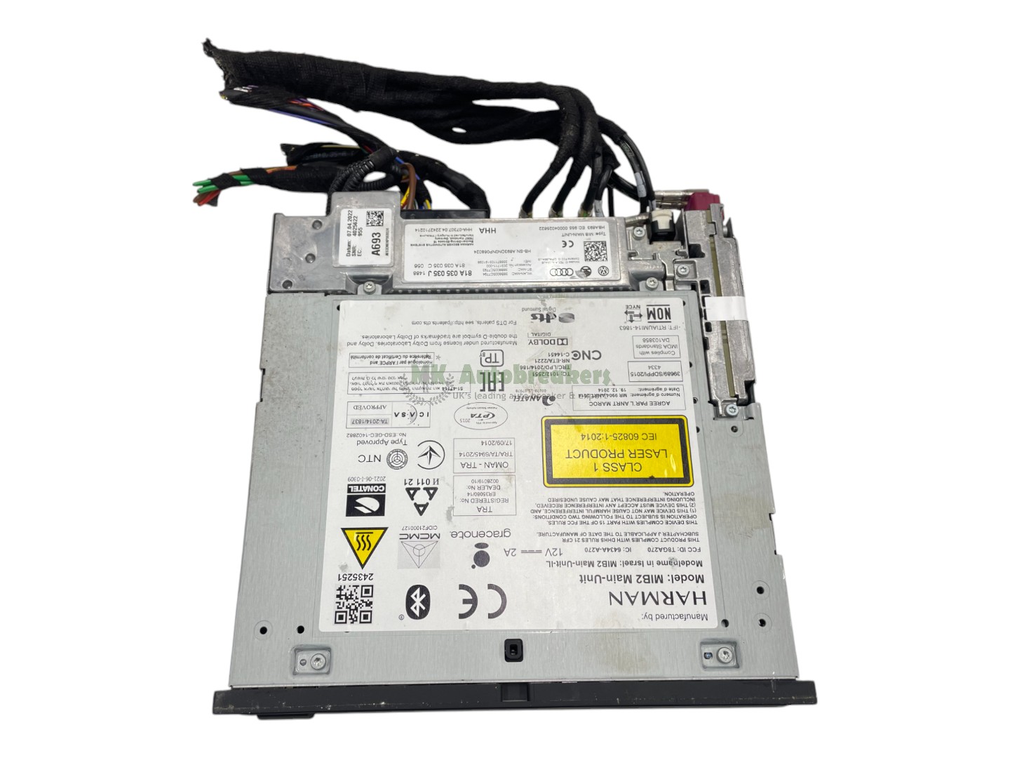 Audi Q2 Stereo CD Player Head Unit 81A035035J Genuine 2022