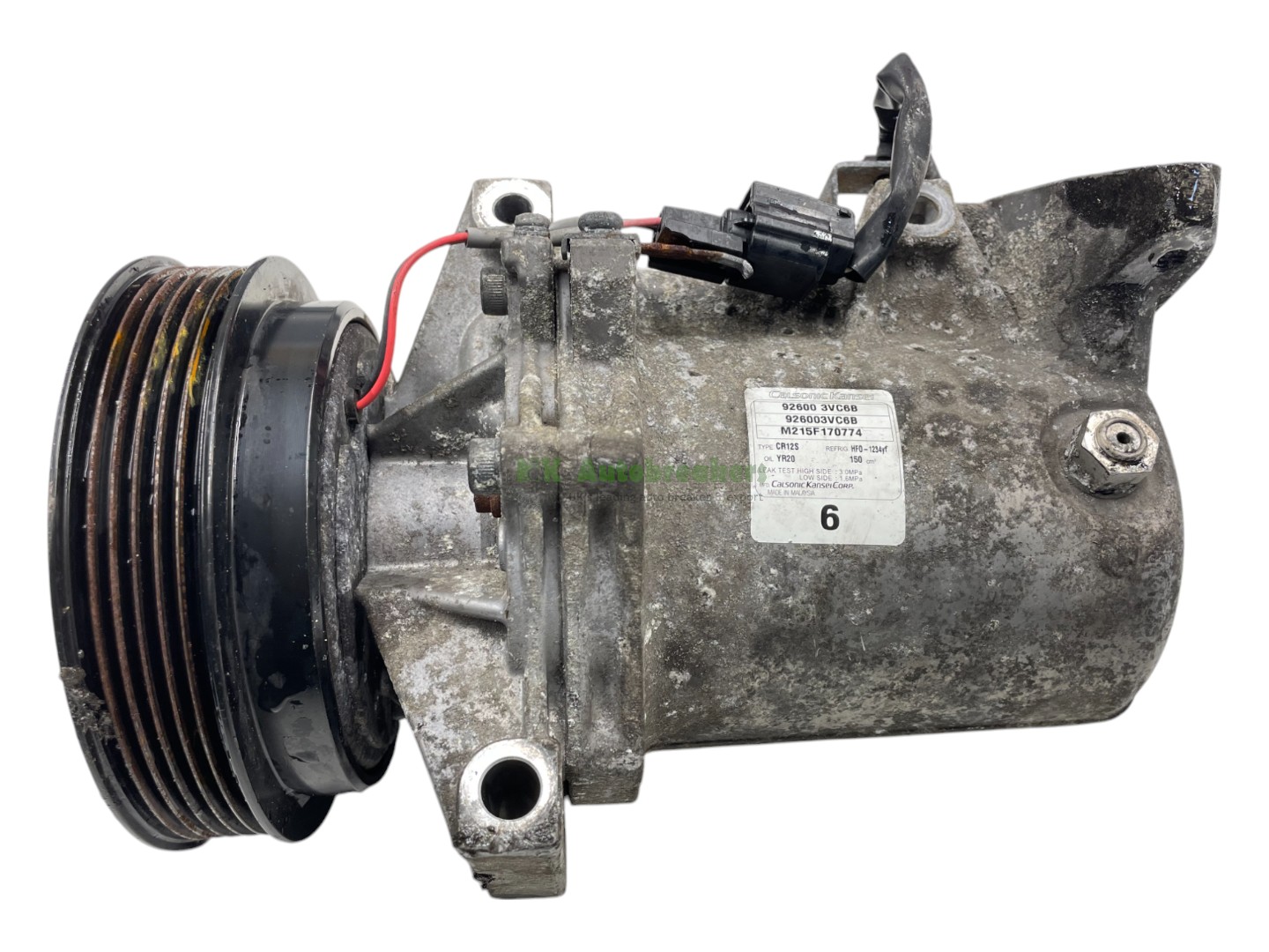 Nissan Pulsar AC Compressor Pump 926003VC6B 1.5D Genuine 2016