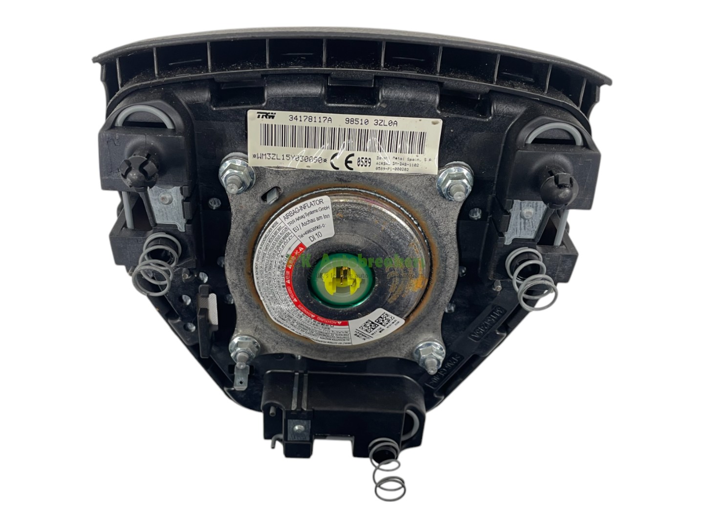 Nissan Pulsar Steering Wheel Airbag 985103ZL0A Genuine 2017