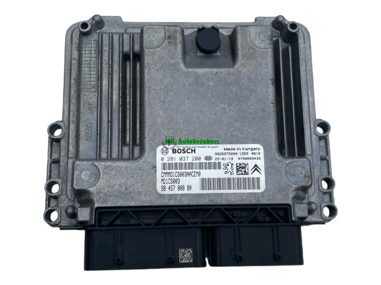 Vauxhall Crossland Engine Control Unit 9845780880 Genuine 2022 2