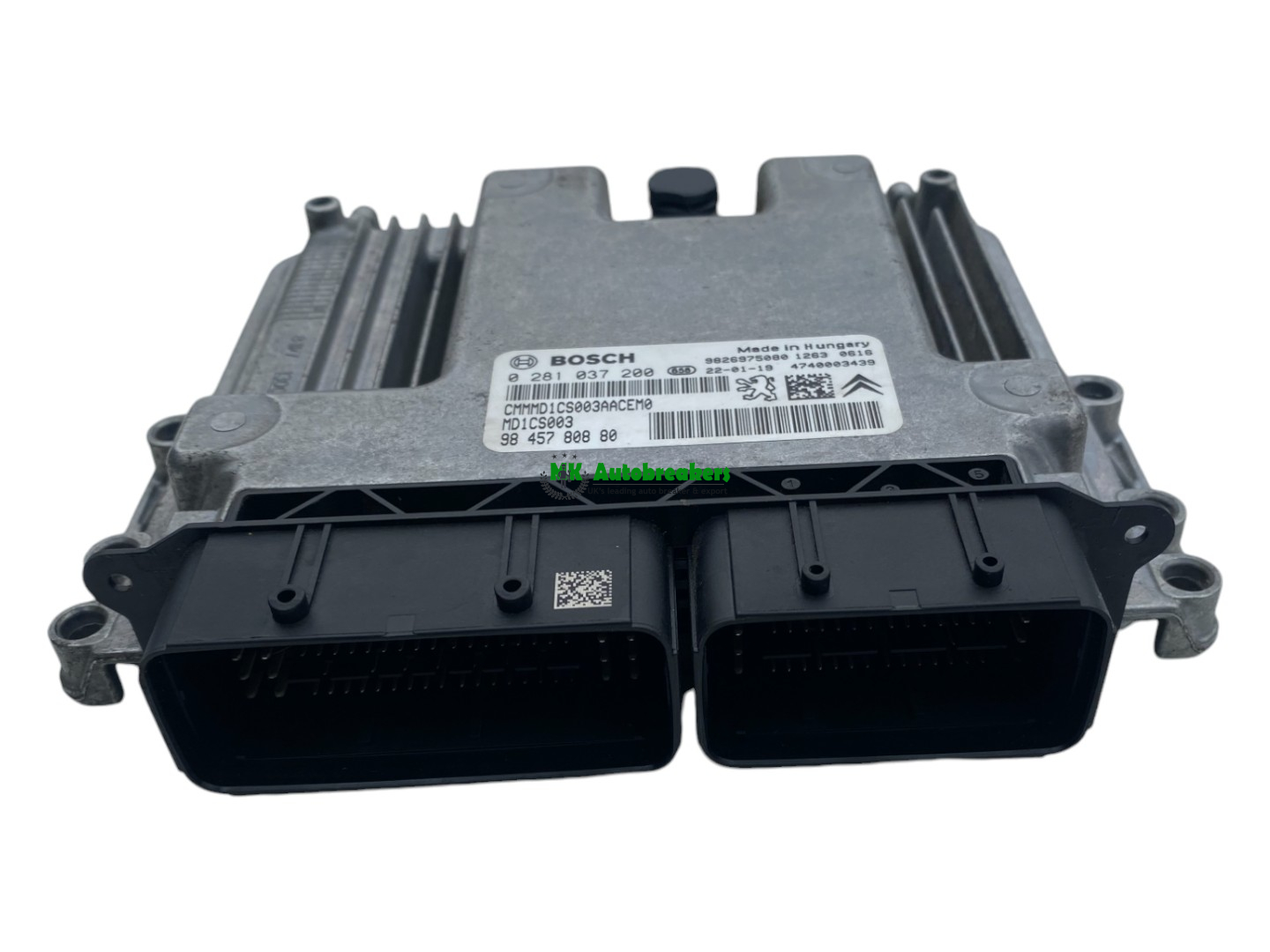 Vauxhall Crossland Engine Control Unit 9845780880 Genuine 2022 2