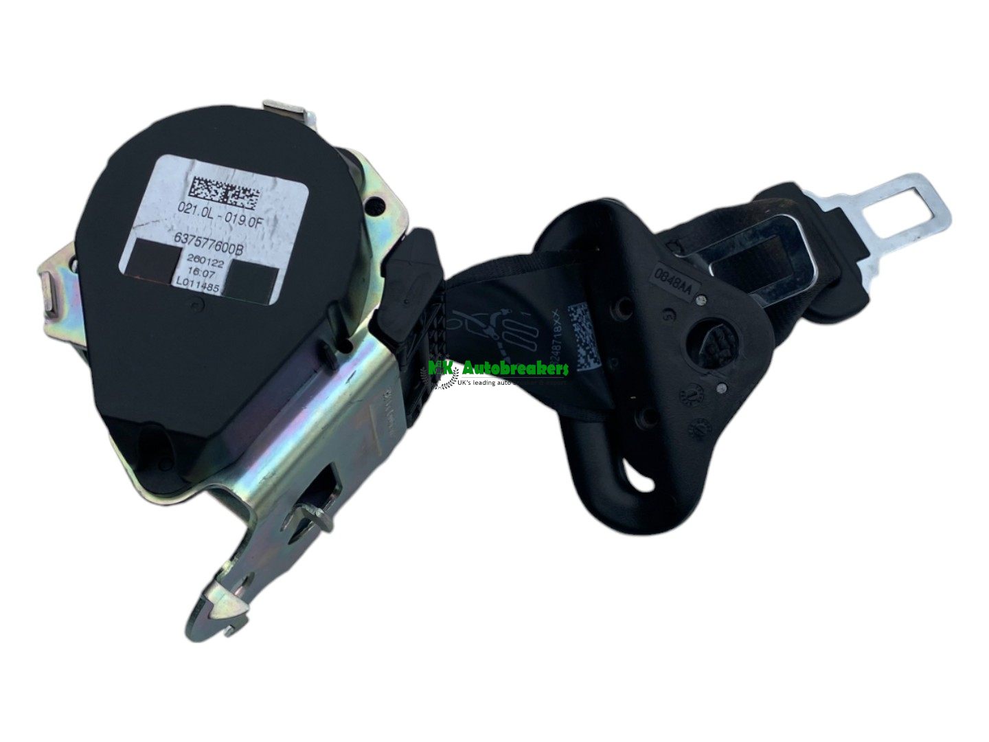 Vauxhall Crossland Rear Seatbelt 98248718XX Center Genuine 2022