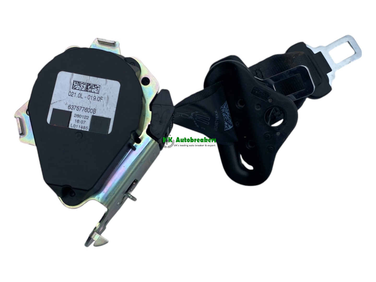 Vauxhall Crossland Rear Seatbelt 98248718XX Center Genuine 2022