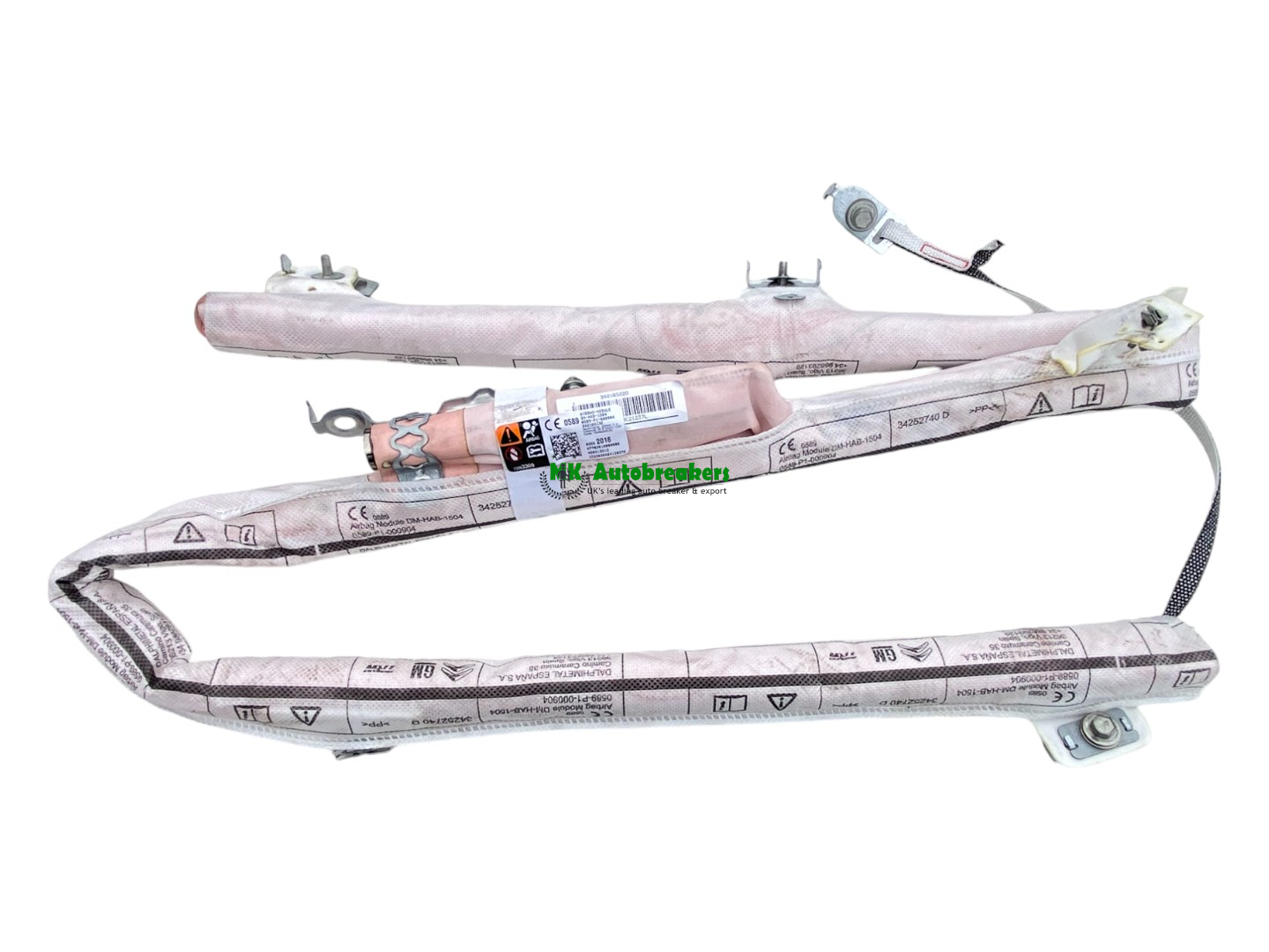 Vauxhall Crossland Roof Airbag Curtain 03552016 Right Genuine 2022