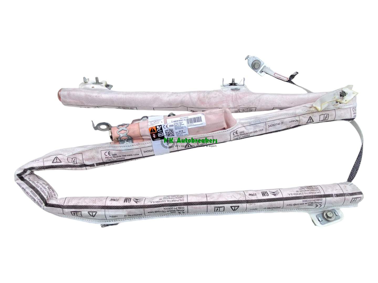 Vauxhall Crossland Roof Airbag Curtain 03552016 Right Genuine 2022