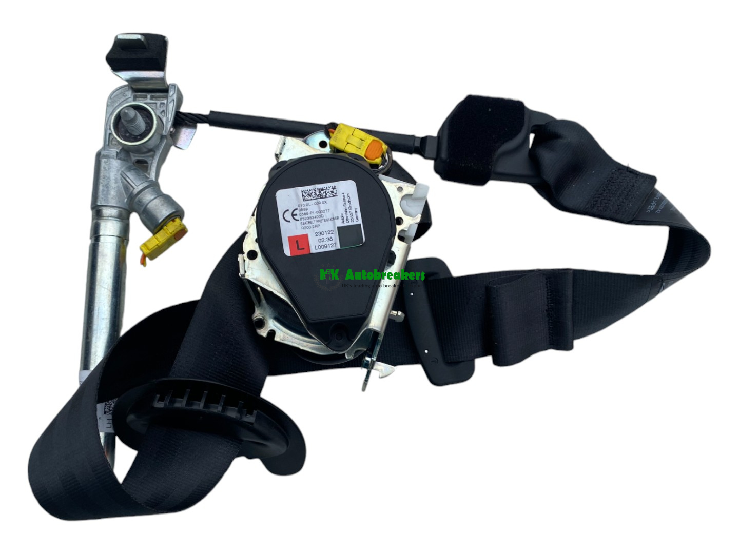 Vauxhall Crossland Seatbelt 39101920 Front Left Genuine 2022