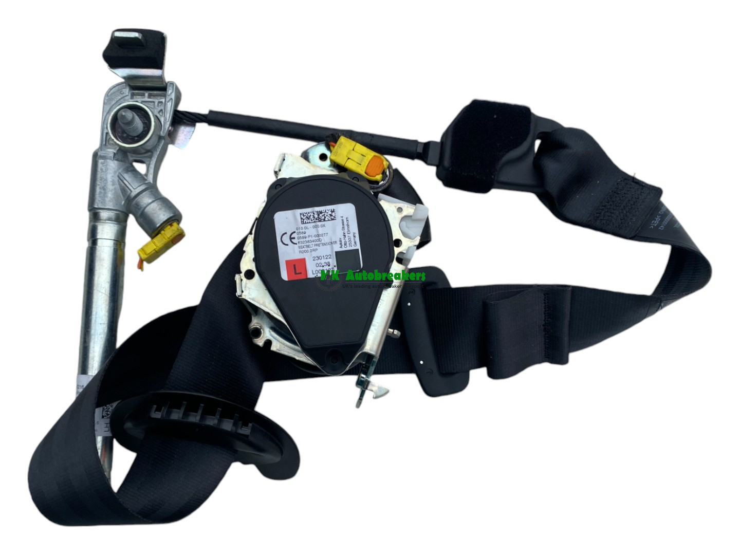 Vauxhall Crossland Seatbelt 39101920 Front Left Genuine 2022