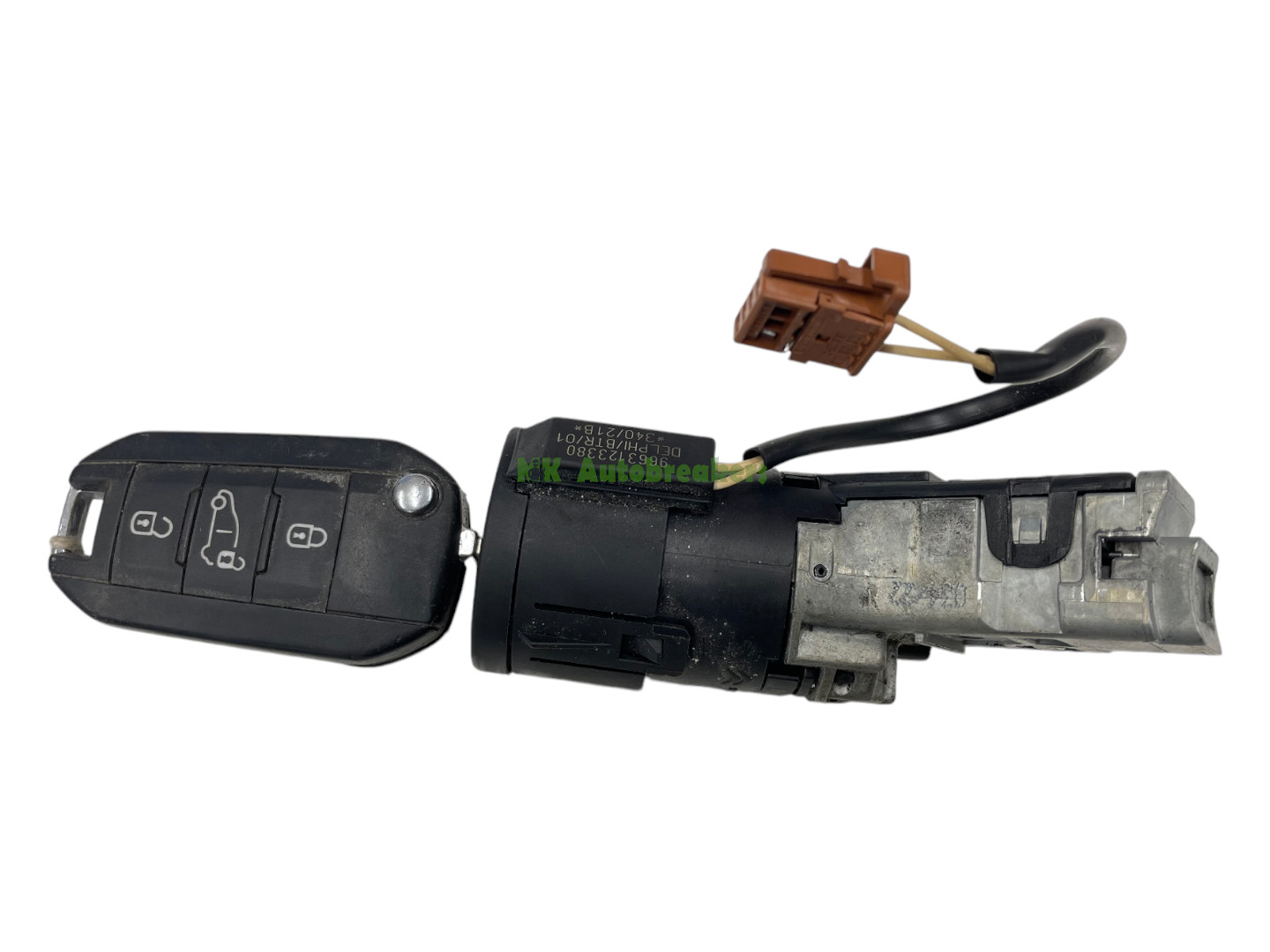 Citroen Berlingo Ignition Key & Barrel 1608682880 Genuine 2022