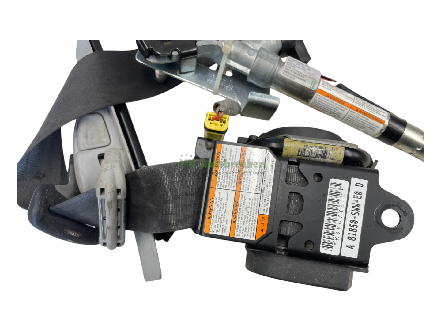 Honda CRV Seatbelt 81850-SWW-E0 Front Left Genuine 2010