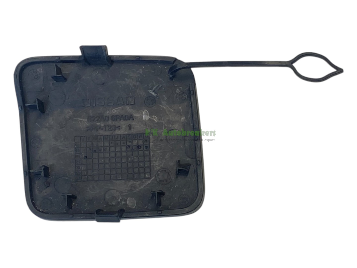 Nissan Qashqai Bumper Tow Eye Cover 622A06PA0A Front Genuine 2016