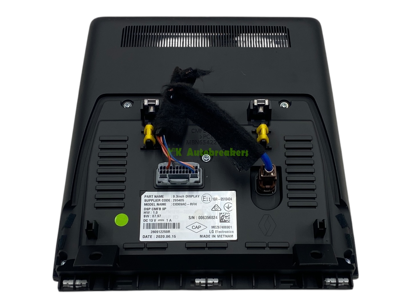 Renault Captur Multimedia Display Screen 280912259R Genuine 2021