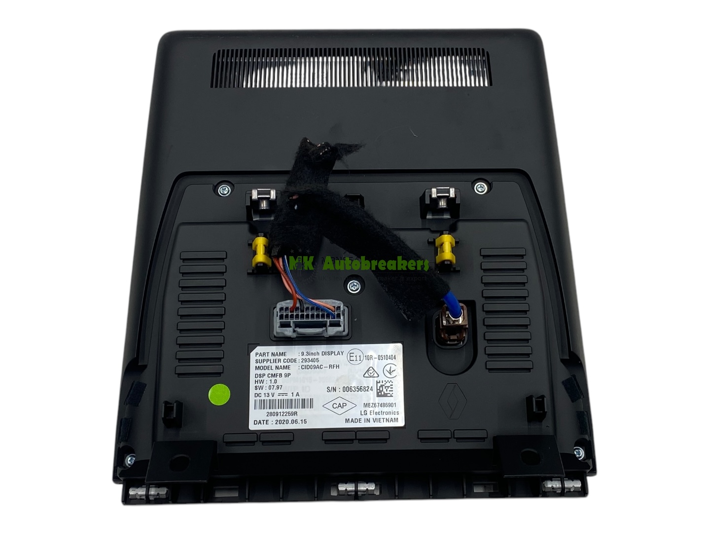 Renault Captur Multimedia Display Screen 280912259R Genuine 2021