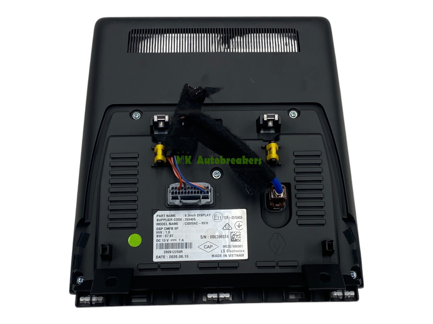 Renault Captur Multimedia Display Screen 280912259R Genuine 2021