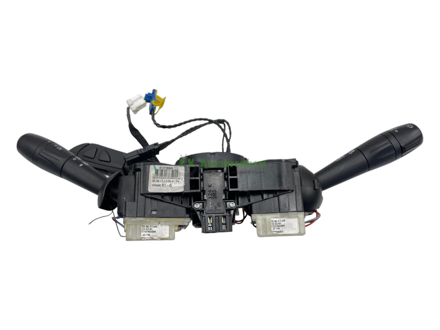 Vauxhall Vivaro Wiper Squib Combination Stalk 93868051 Genuine 2016