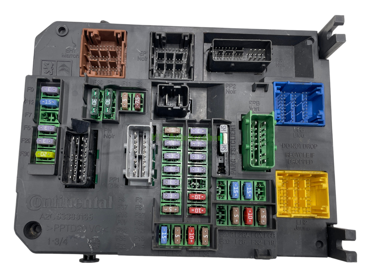 Citroen C4 DS4 BSI BCM Fuse Box 9665547480 Genuine 2012