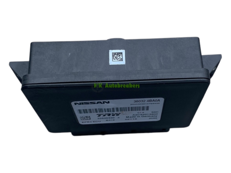 Nissan Qashqai Parking Brake Control Module 360324BA0A Genuine 2015