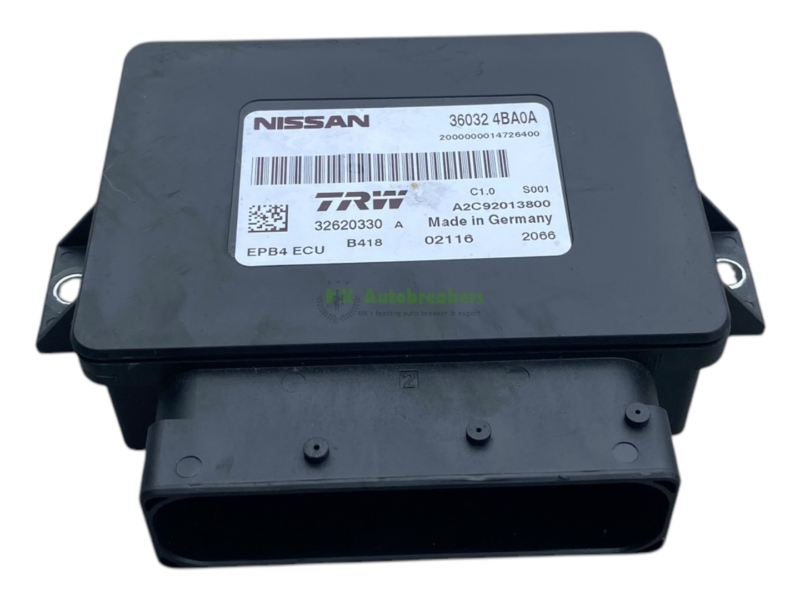 Nissan Qashqai Parking Brake Control Module 360324BA0A Genuine 2015