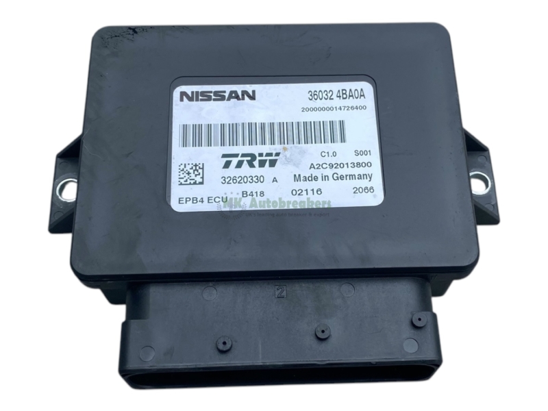 Nissan Qashqai Parking Brake Control Module 360324BA0A Genuine 2015
