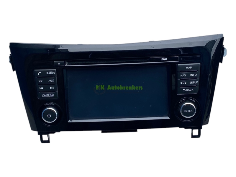 Nissan Qashqai Radio Head Unit Multimedia 259154ET2A Genuine 2016